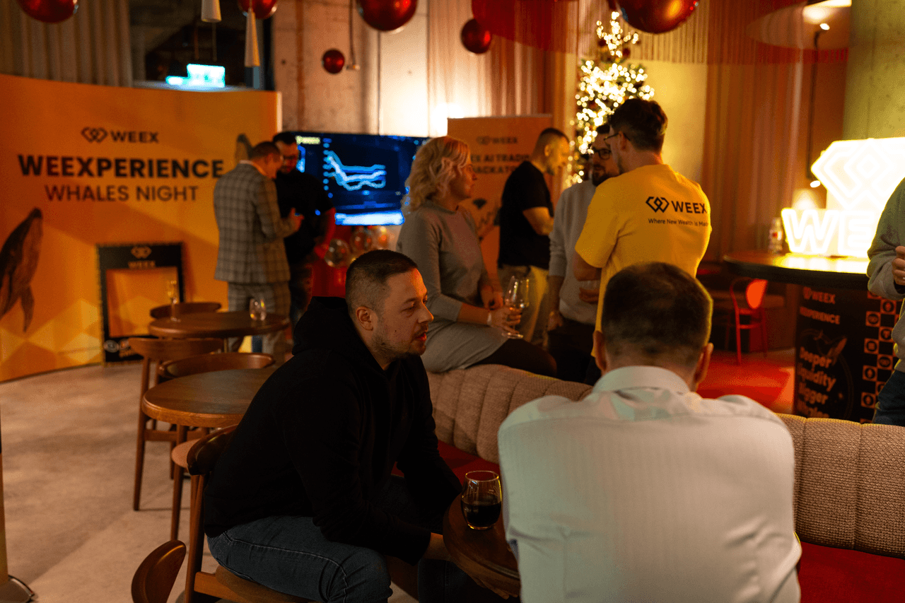 WEEXPERIENCE Whales Night: AI Trading, Crypto Community & Crypto Market Insights