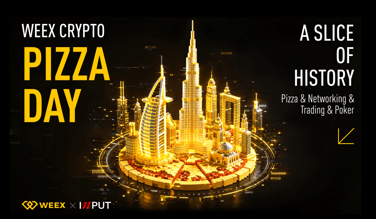 Pizza, Poker & AI Trading: A Recap of WEEX Crypto Pizza Day in Dubai